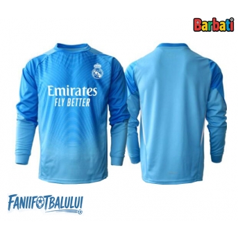 Real Madrid Portarii Tricou Fotbal Replică 2025-26 Barbati Acasa Mâneci Lungi